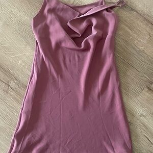 Elegant Mauve Dress